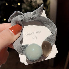 Wide Beaded Hair Tie Style Hair Rope Hair Accessories For Women Girls