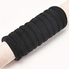 10pcs Elastic Hair Tie Thick Hair Rope Seamless Hair Ring Ponytail Holder