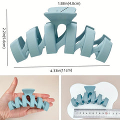 Frosted Twist Hair Claws for Girls Women Hair Accessories