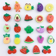 24pcs Strawberry Watermelon Shoe Charm Set Resin Shoe Buckle DIY Accessories