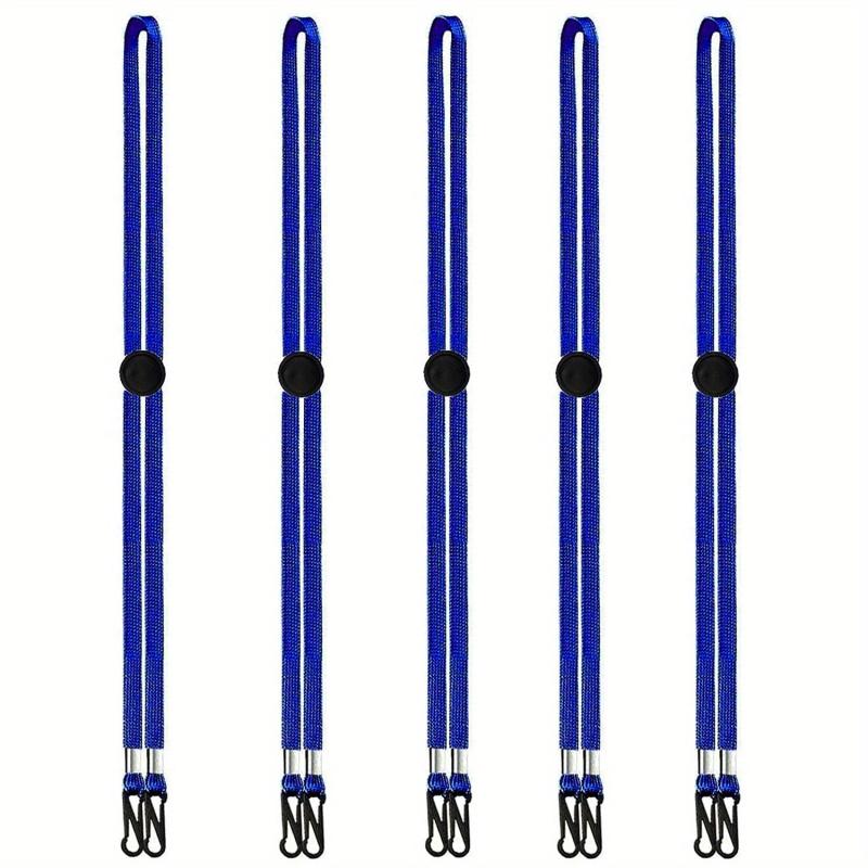 5pcs Hat Strap Clip Adjustable Windproof Chin Strap & Cap Retainers for Outdoor