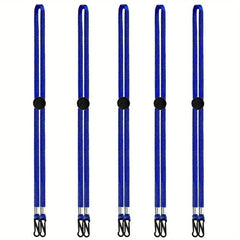 5pcs Hat Strap Clip Adjustable Windproof Chin Strap & Cap Retainers for Outdoor