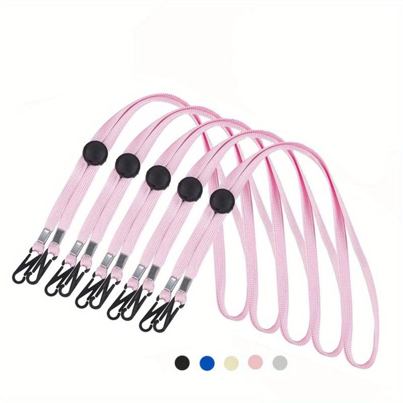 5pcs Hat Strap Clip Adjustable Windproof Chin Strap & Cap Retainers for Outdoor