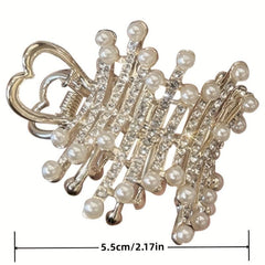 Glitter Rhinestone Hair Claw Clip for Women Girls