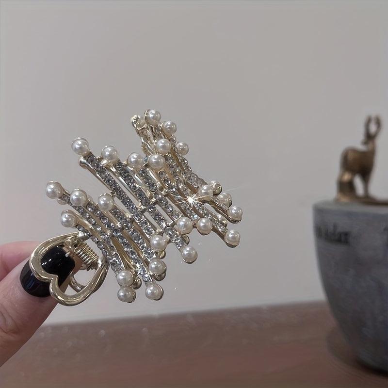 Glitter Rhinestone Hair Claw Clip for Women Girls