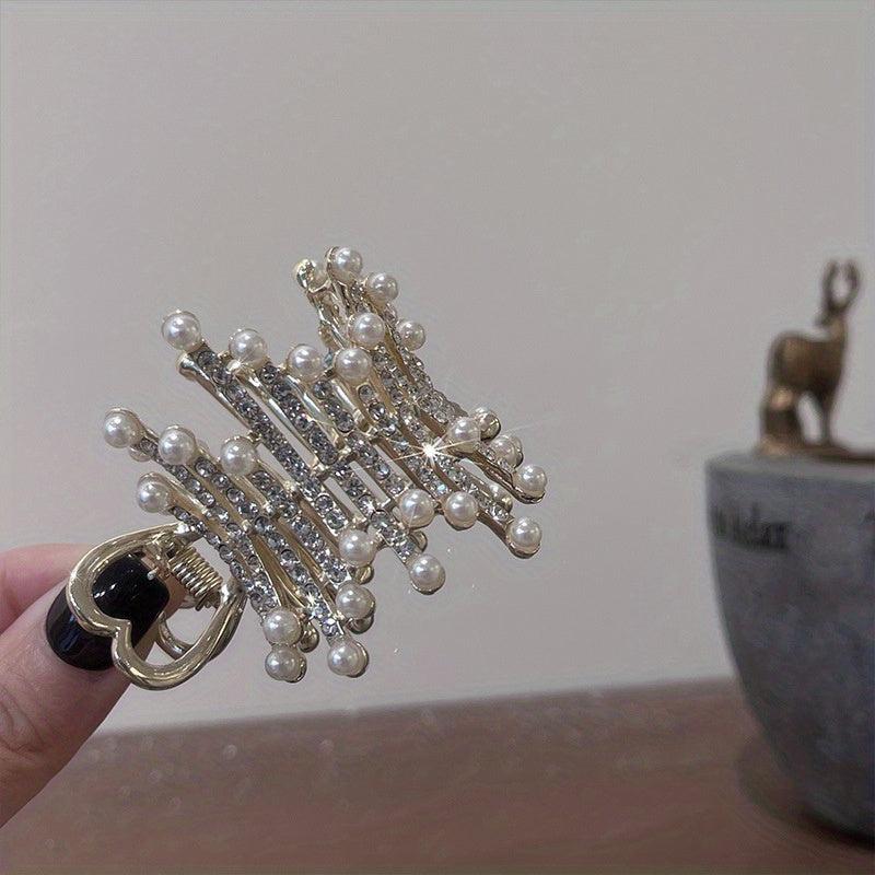 Glitter Rhinestone Hair Claw Clip for Women Girls