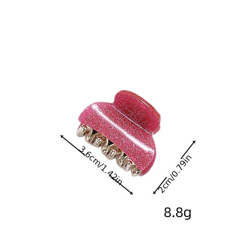 Leopard Pattern Hair Claw Women's Ponytail Hair Clip