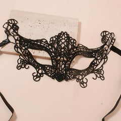 Lace Pop Prom Mask Punk Style Face Accessories
