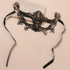 Lace Pop Prom Mask Punk Style Face Accessories