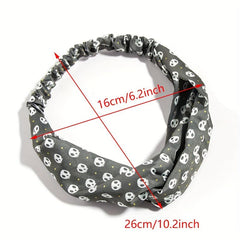 Cartoon Print Halloween Headbands for Party and Daily Use