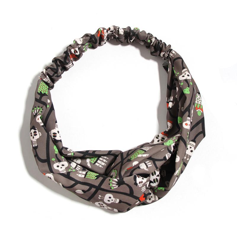 Cartoon Print Halloween Headbands for Party and Daily Use