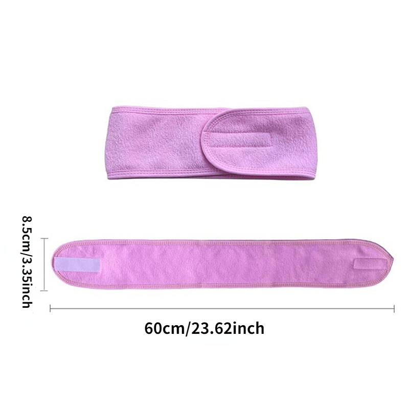 Adjustable Headband Female Cosmetic Headband For Yoga Spa Bath Shower Wash Face
