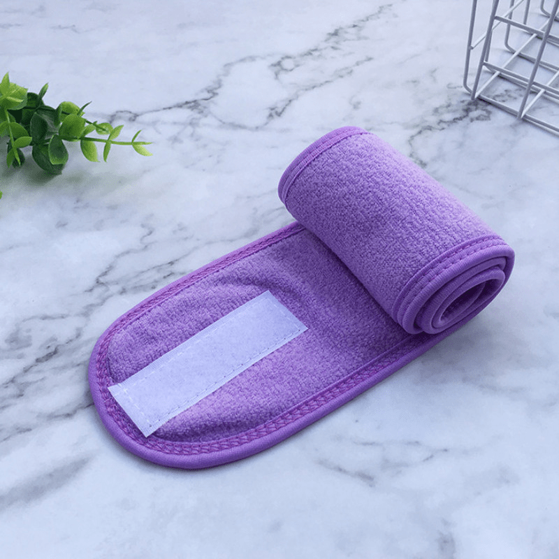 Adjustable Headband Female Cosmetic Headband For Yoga Spa Bath Shower Wash Face