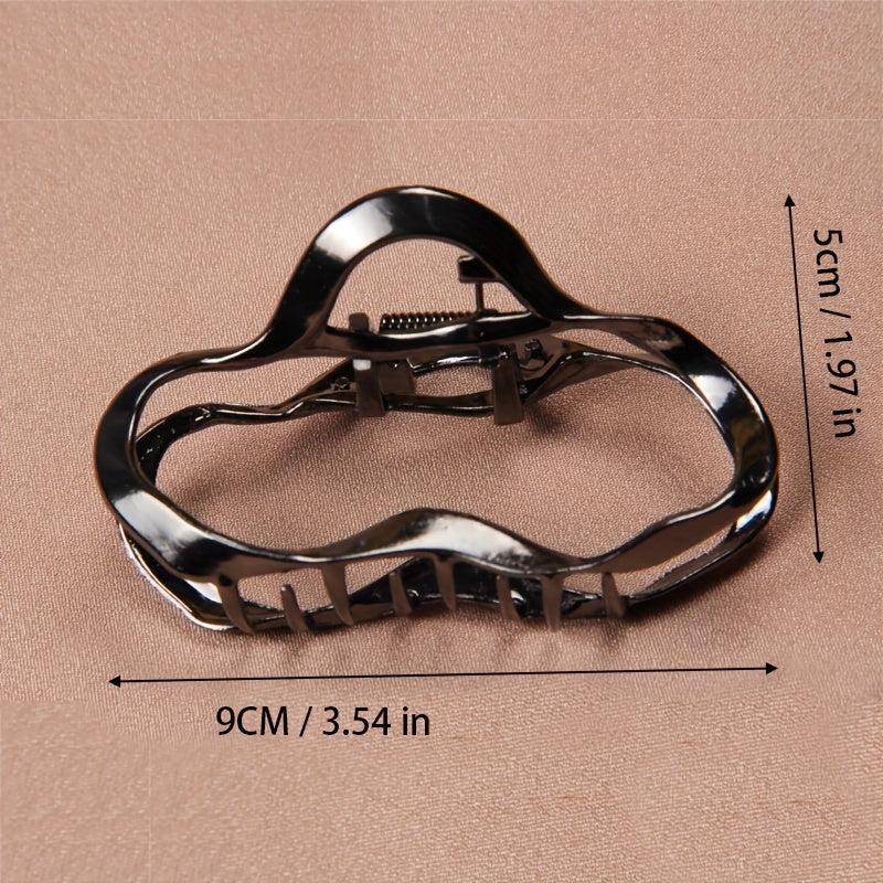 Solid Shark Claw Ponytail Holder Hair Accessories For Women