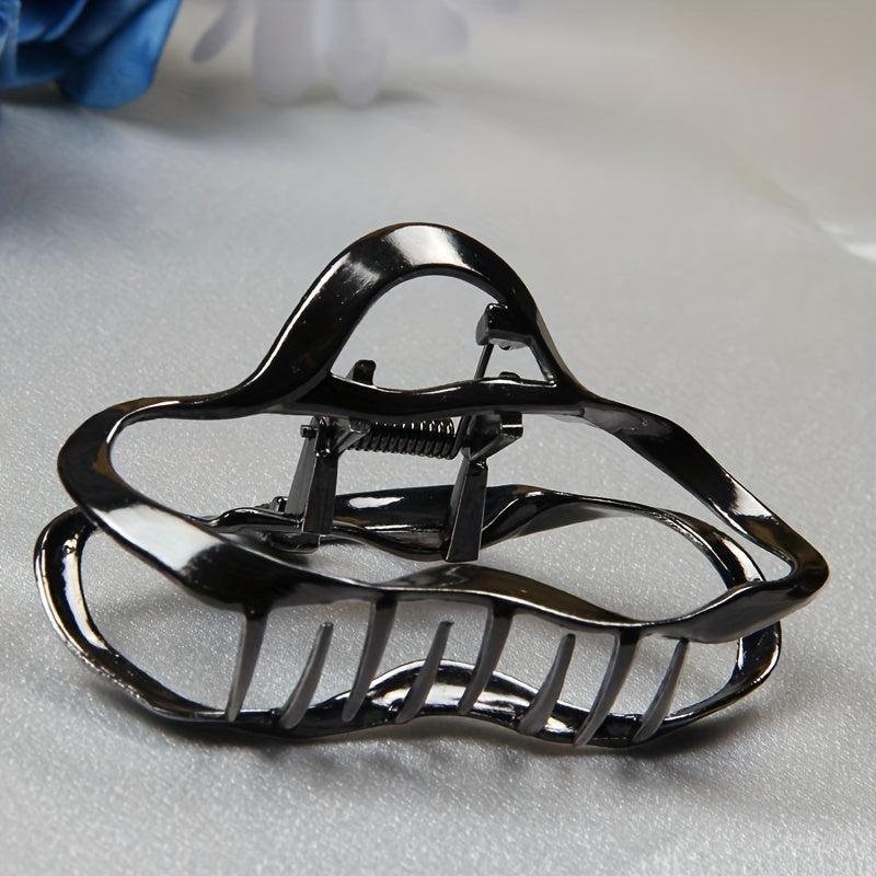 Solid Shark Claw Ponytail Holder Hair Accessories For Women