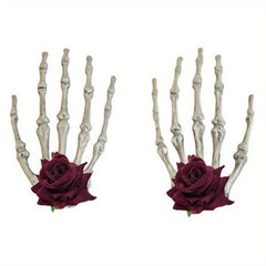 Punk Hair Clip Halloween Horror Large Claw Decor Hair Clip Women Girls Hair Acce