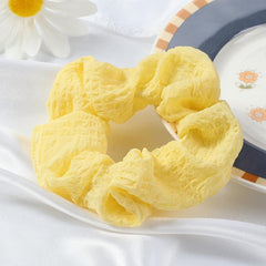 Candy Scrunchies Soft Fabric Hair Tie for Women