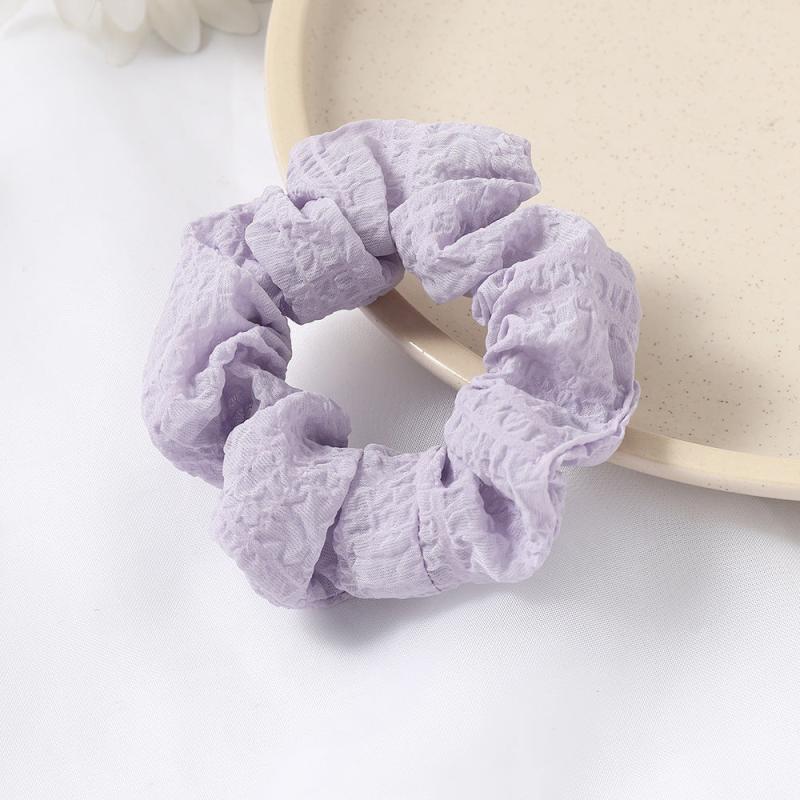 Candy Scrunchies Soft Fabric Hair Tie for Women