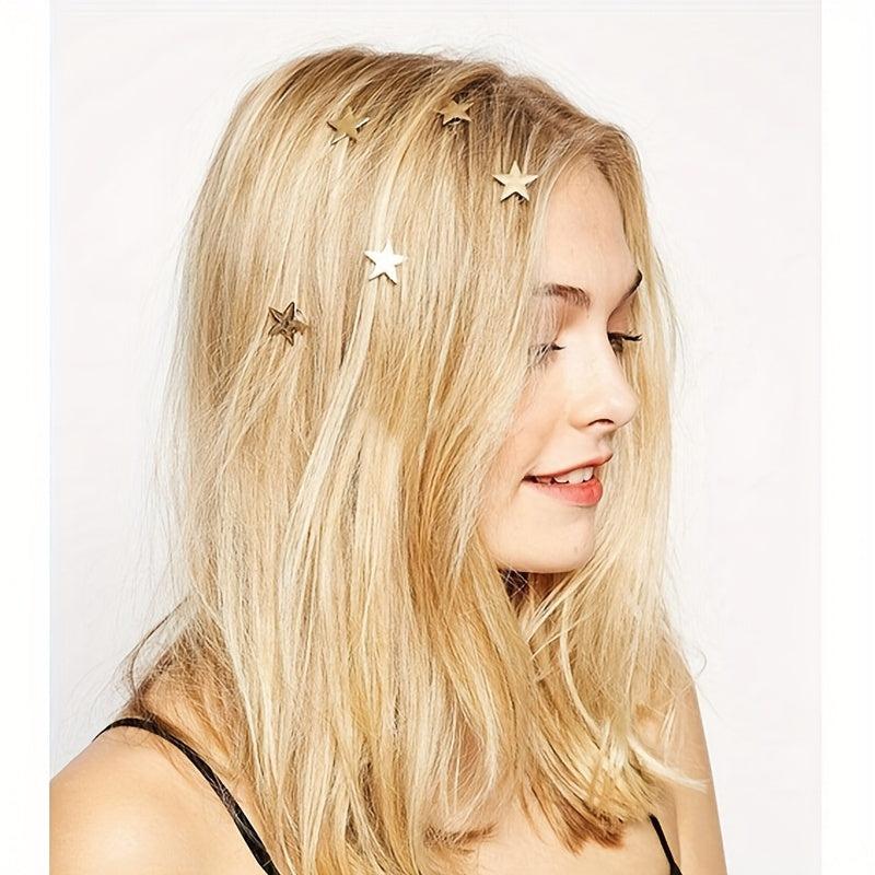 Coil Hair Ring Wedding Hair Pin Side Braids Accessory