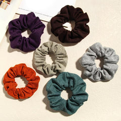 Satin Hair Tie Elastics Ponytail Hair Rope Scrunchie