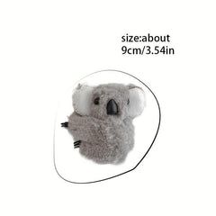 Koala Hair Clip Plush Decoration Hair Accessories