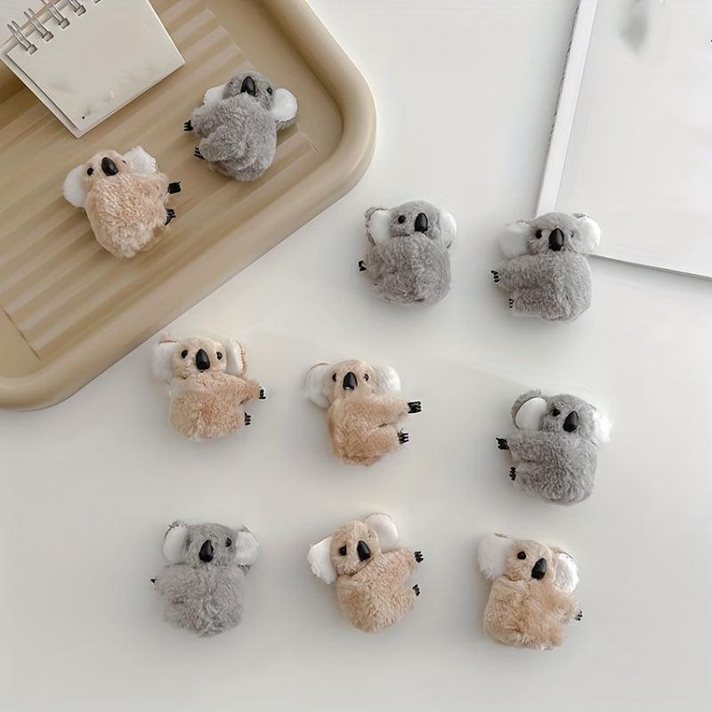 Koala Hair Clip Plush Decoration Hair Accessories