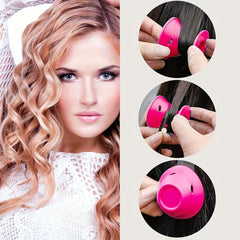 10pcs Mushroom Magic Hair Rollers with 20 Large and 20 Small Silicone Curlers