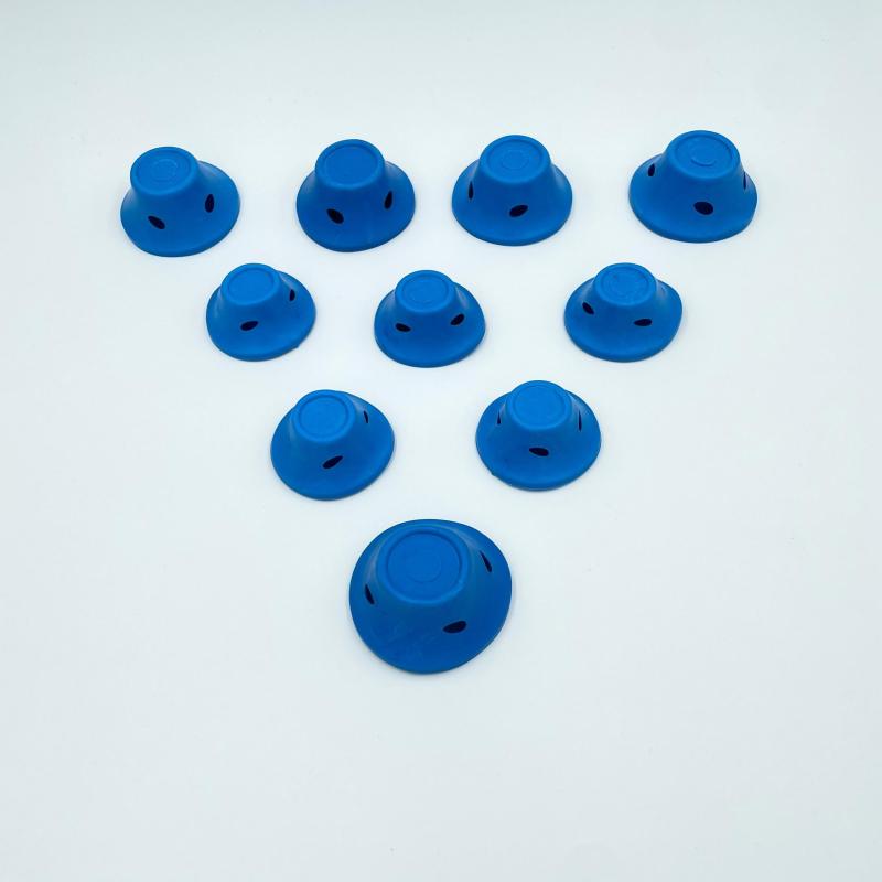 10pcs Mushroom Magic Hair Rollers with 20 Large and 20 Small Silicone Curlers
