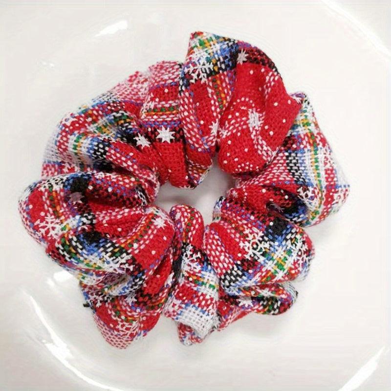 Velvet Hair Loop Scrunchies 3 Colors Elastic Hair Accessories