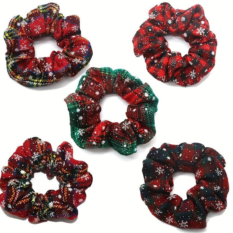 Velvet Hair Loop Scrunchies 3 Colors Elastic Hair Accessories