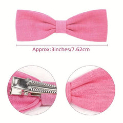 Small Bow Hair Clip For Baby Girls