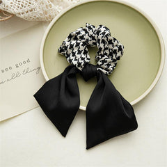 Boho Floral Scrunchie Hair Scarf Hair Tie Ponytail