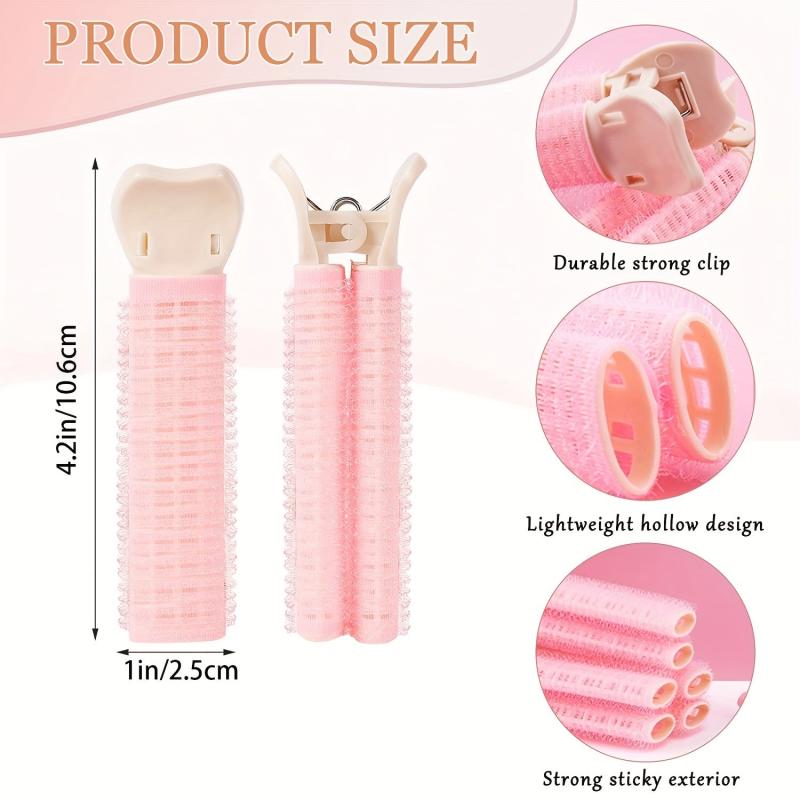 16pcs Volumizing Hair Bang Clip Hair Curler Clip DIY Styling Tool