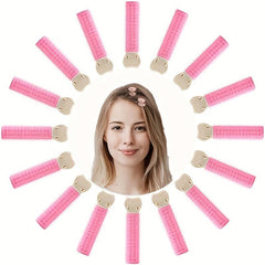 16pcs Volumizing Hair Bang Clip Hair Curler Clip DIY Styling Tool