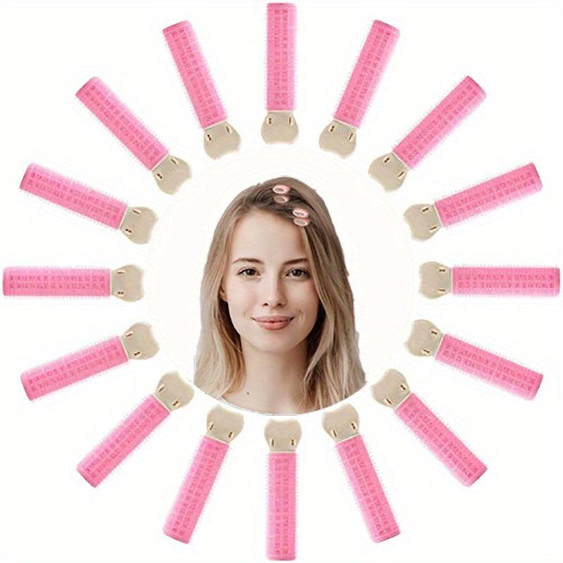 16pcs Volumizing Hair Bang Clip Hair Curler Clip DIY Styling Tool