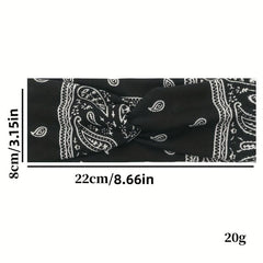 Boho Headband Bundle Knitted Hairband Women's Yoga Sweatband