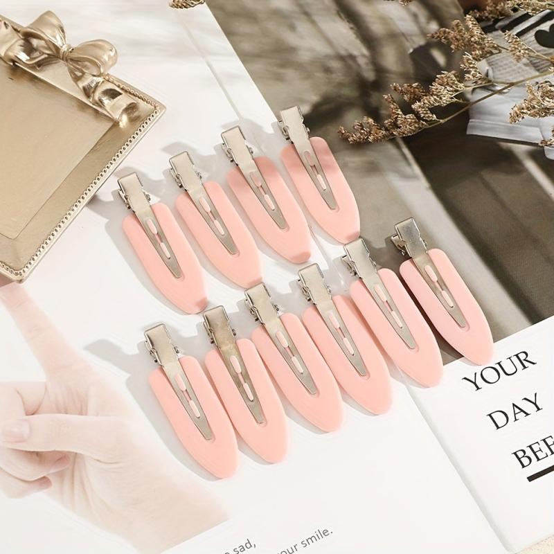 4pcs Seamless Hair Clips Bangs Barrette Hairpins