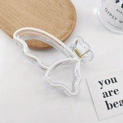 Enamel Butterfly Wing Hair Claw for Girls
