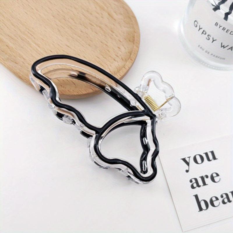 Enamel Butterfly Wing Hair Claw for Girls