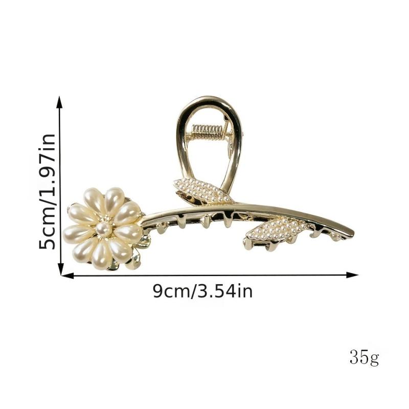 Sunflower Hair Claw Clip Non Slip Strong Hold Grip Hair Jaw Clip