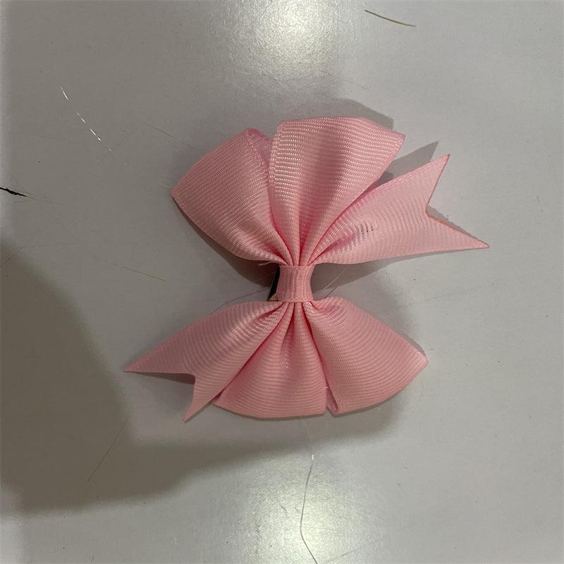 Colorful Solid Bow Hair Clip Non Slip Strong Hold Hair Accessories