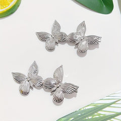 Sweet Butterfly Decoration Duck Billed Clip Hair Accessory