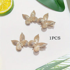 Sweet Butterfly Decoration Duck Billed Clip Hair Accessory