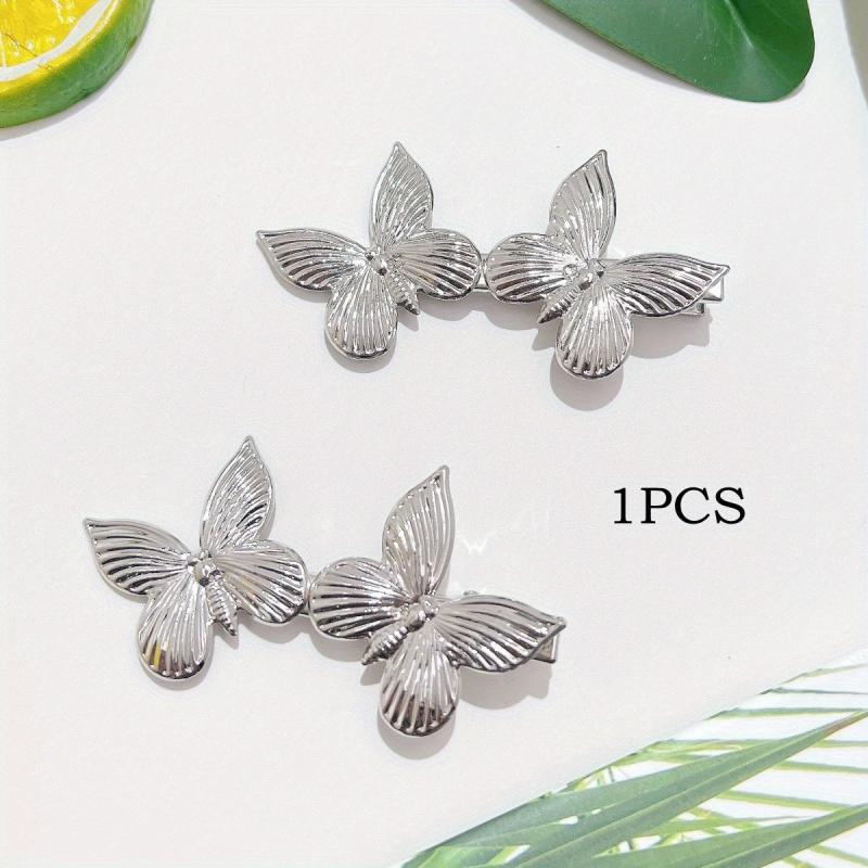 Sweet Butterfly Decoration Duck Billed Clip Hair Accessory