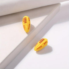 2pcs Corn Hair Clips Fun Food Barrette Hair Accessory
