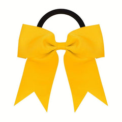Y2K Girls Bowknot Hair Tie Elastic Hair Rope Women Hair Accessories