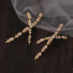 Metal Crystal Hair Clip Rhinestone Side Clip Hair Accessories