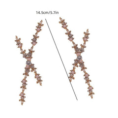 Metal Crystal Hair Clip Rhinestone Side Clip Hair Accessories