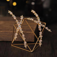 Metal Crystal Hair Clip Rhinestone Side Clip Hair Accessories