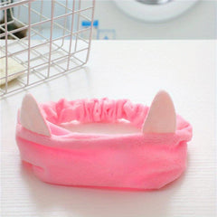 Cat Ear Headband Soft Comfortable Cosmetic Headband